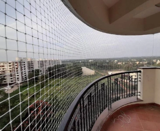 Balcony Net Installation